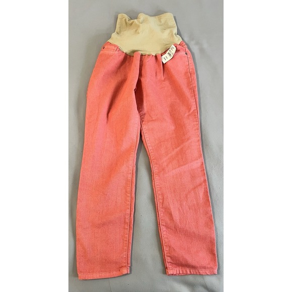 Motherhood Maternity Pants Coral Pink Sz‎ Medium NWT - Picture 1 of 12